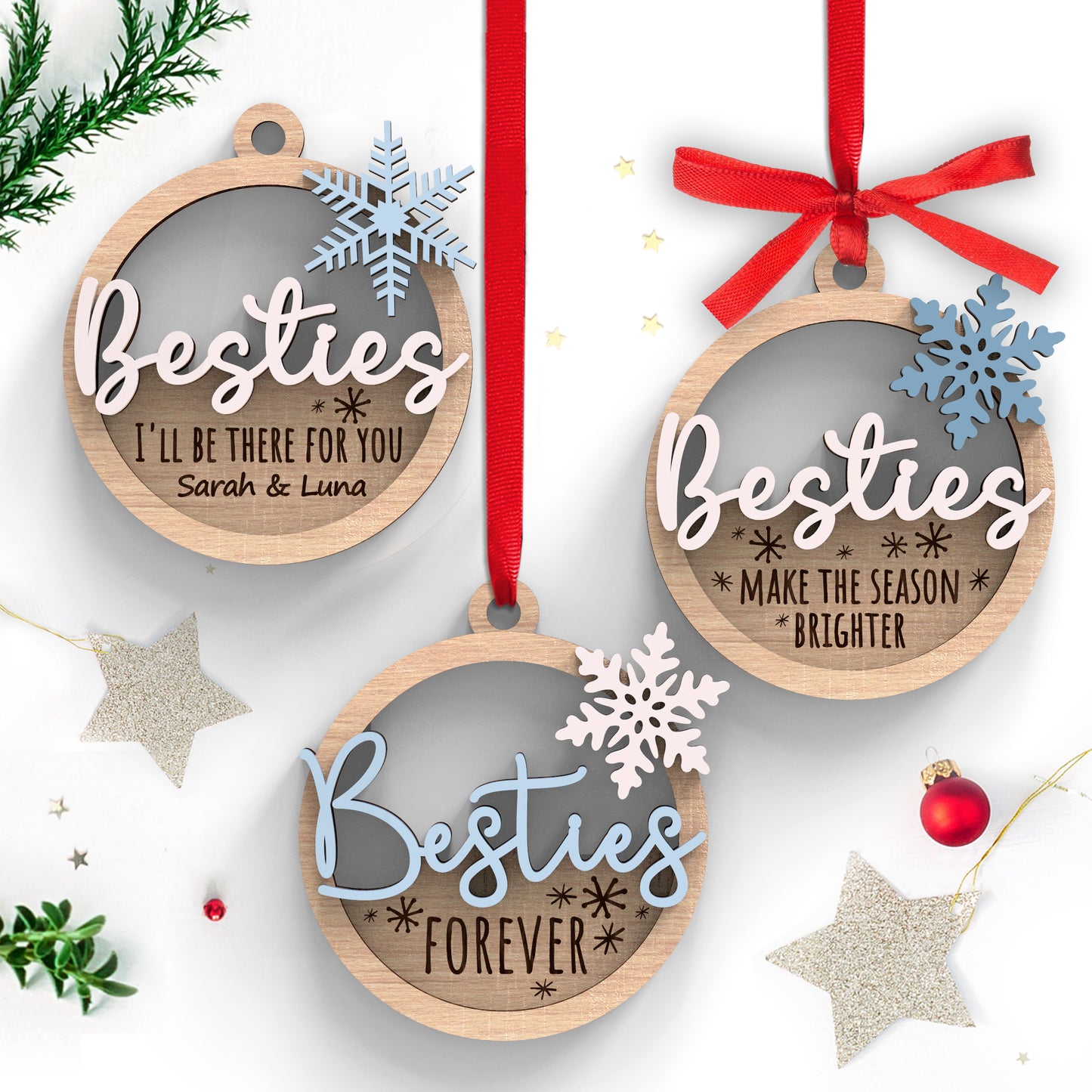 Besties Ornament
