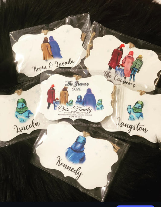 Custom Aluminum Benelux Ornaments