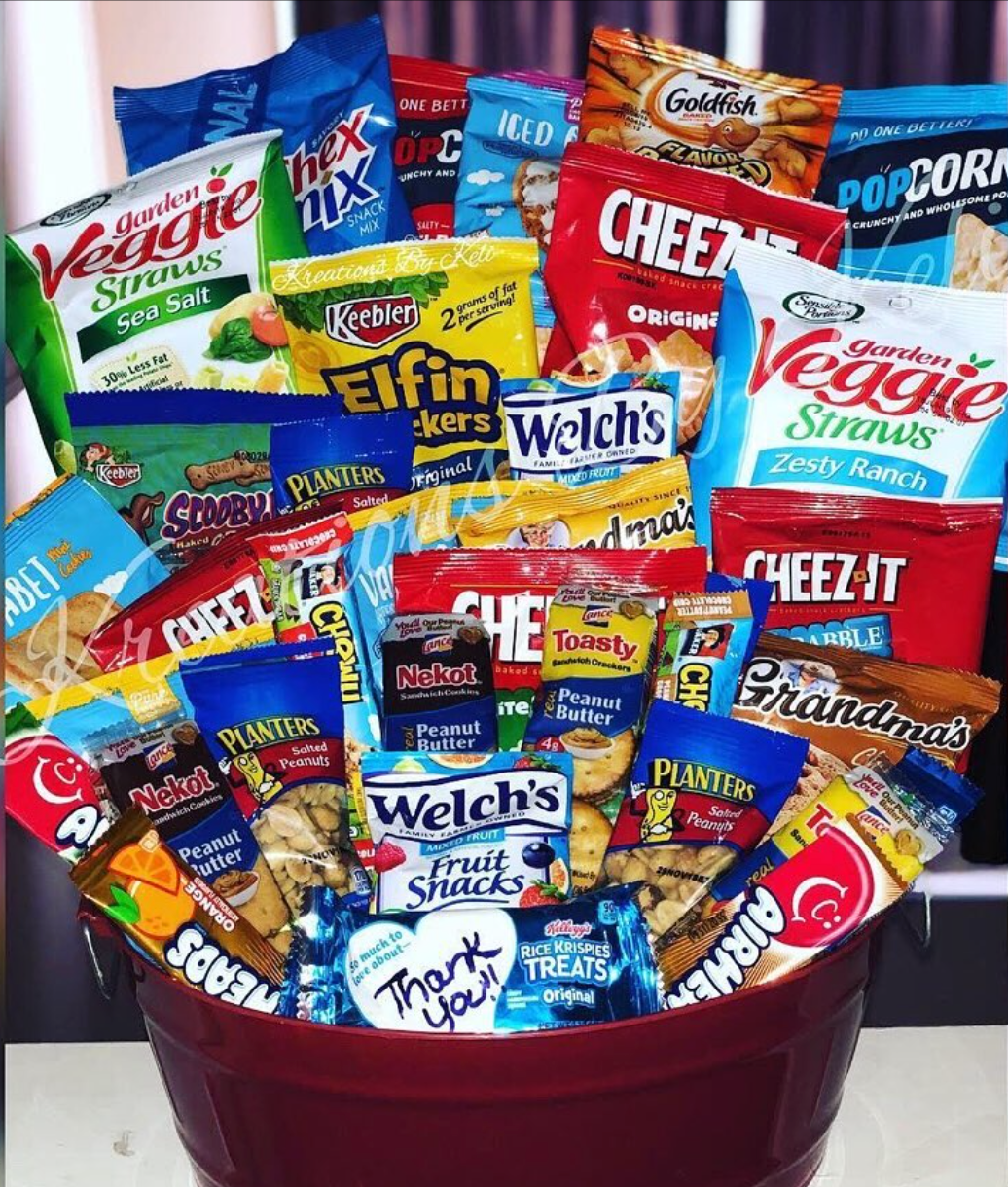Snack Attack Gift Basket