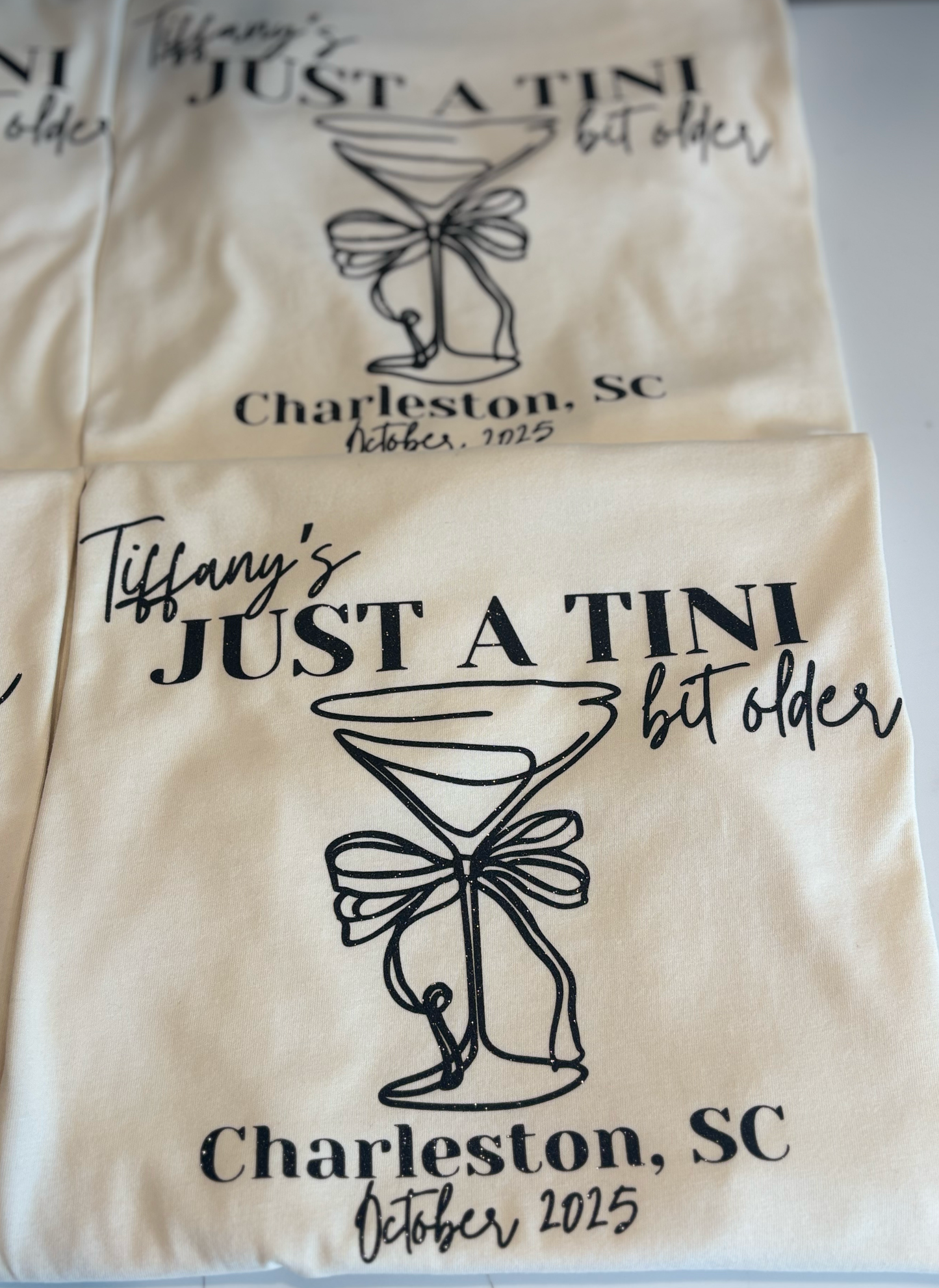 "Tini Bit Older" Birthday Shirt