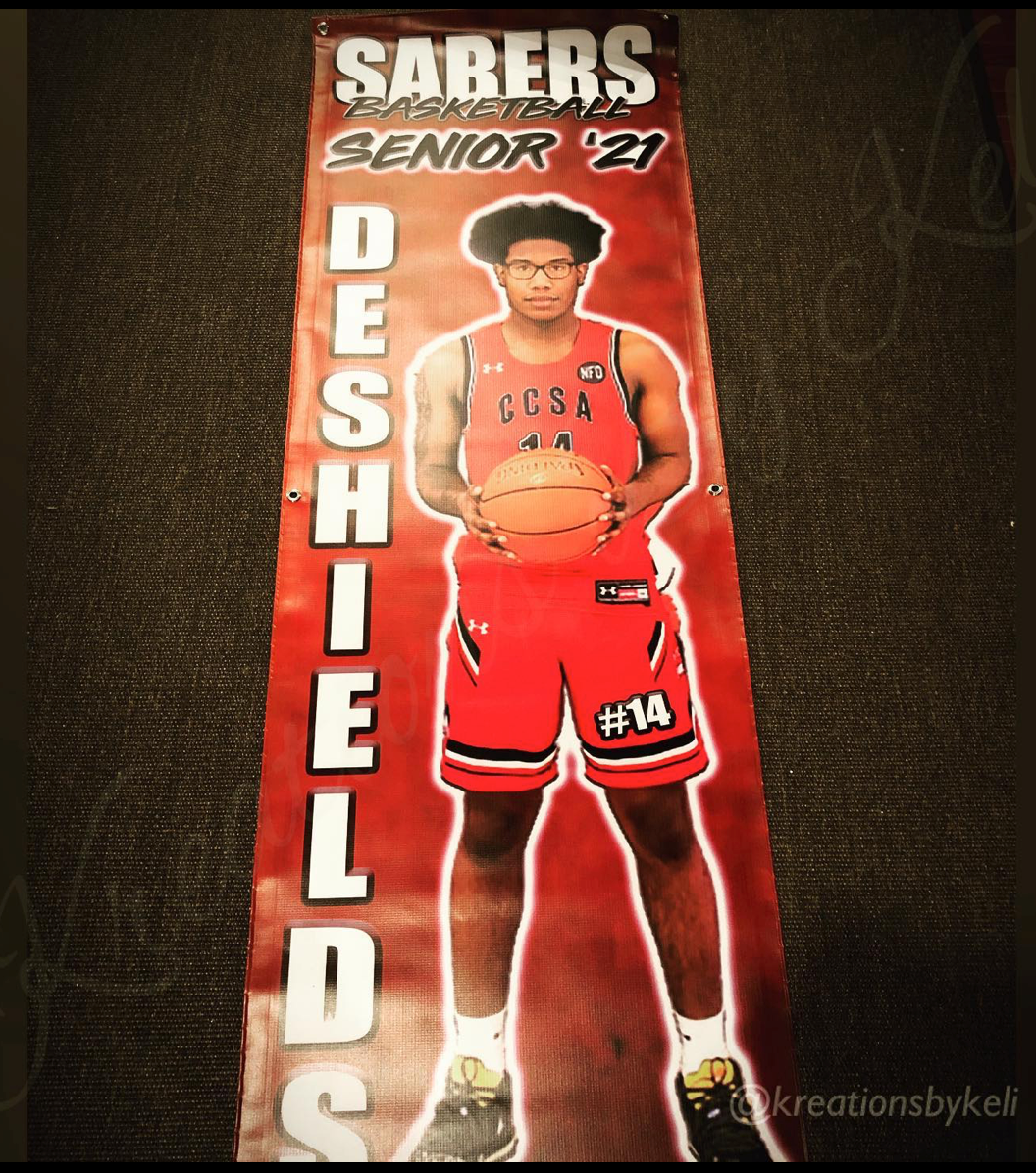 Vertical Sports Banner